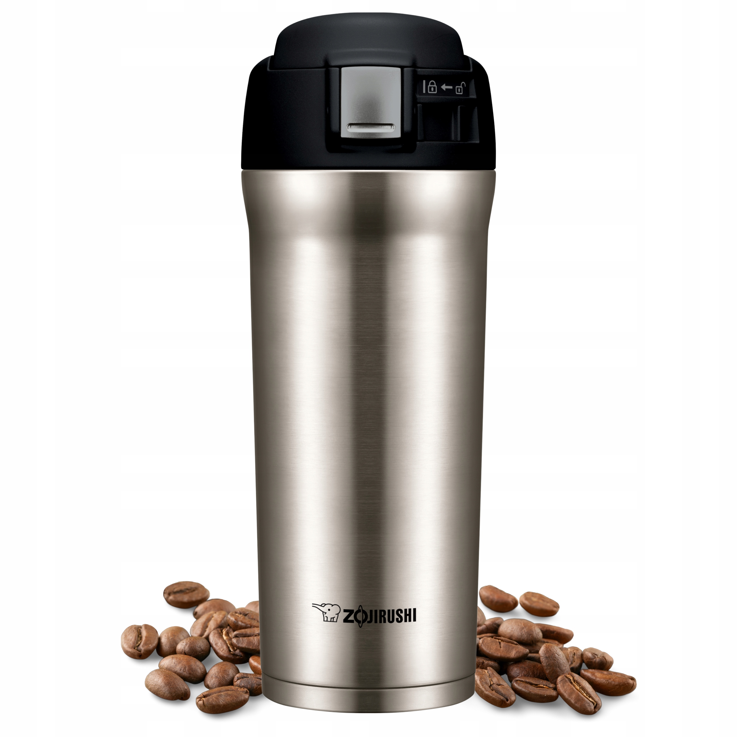 Termohrnek Zojirushi Vzduchotěsná vakuová termoska 480 ml SM-YAF48 Stříbrná