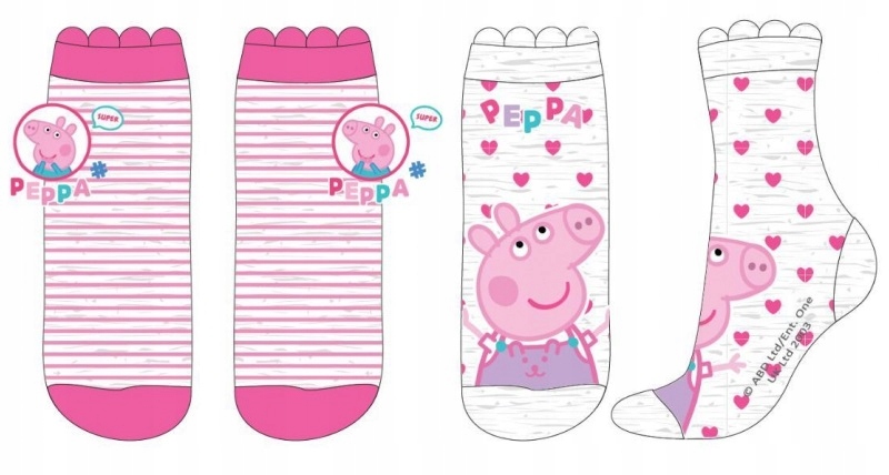 

Skarpetki 2 pary 2-pack r. 31/34 Świnka Peppa