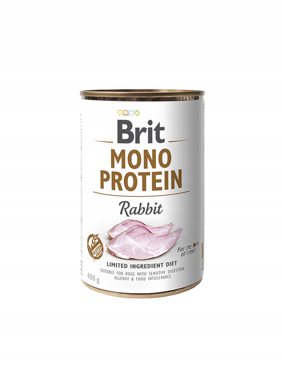 Levně Brit Mono Protein – mokré krmivo pro psy s králíkem, konzerva