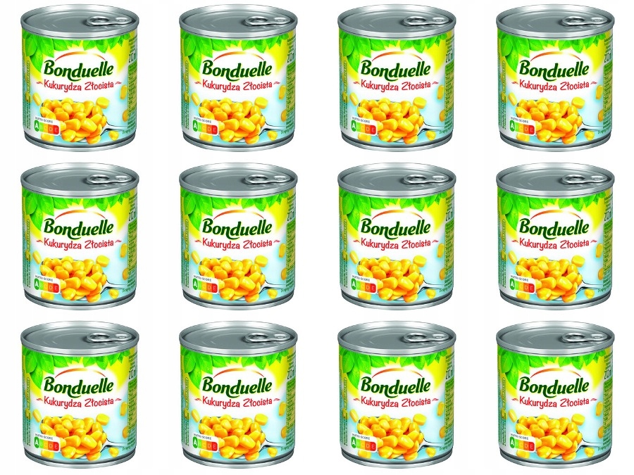 Levně 12 x 170 g Bonduelle Kukuřice zlatá Svařovací