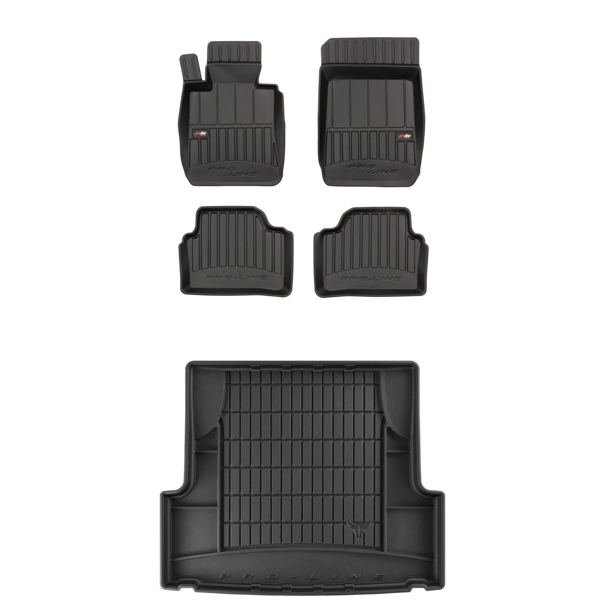 Sada gumových kobercov a rohoží pre Bmw 3 E91 2004-12