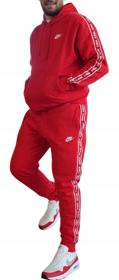 Teplákovka Nike Pánský bavlněný s kapucí Modní komplet Mikina a kalhoty