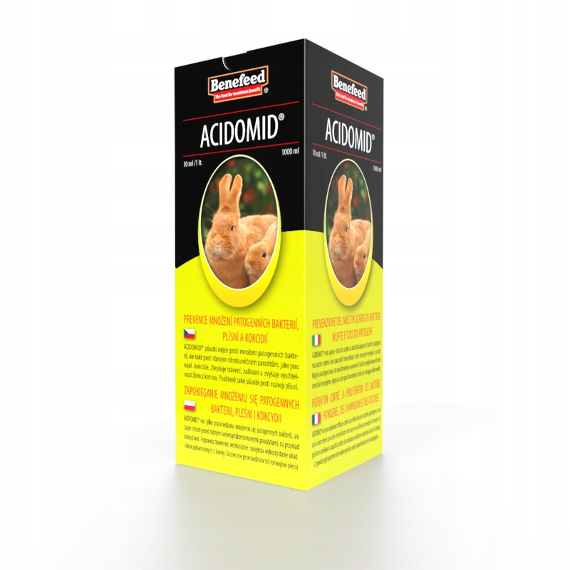 

Na Kokcydia Zakwaszacz króliki królik Acidomid K1L