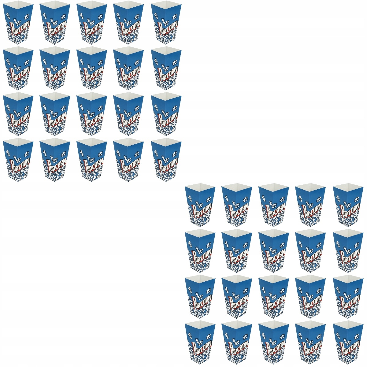 PUDEŁKO NA POPCORN POJEMNIK NA ŻYWNOŚĆ POPCORN NA POPCORN