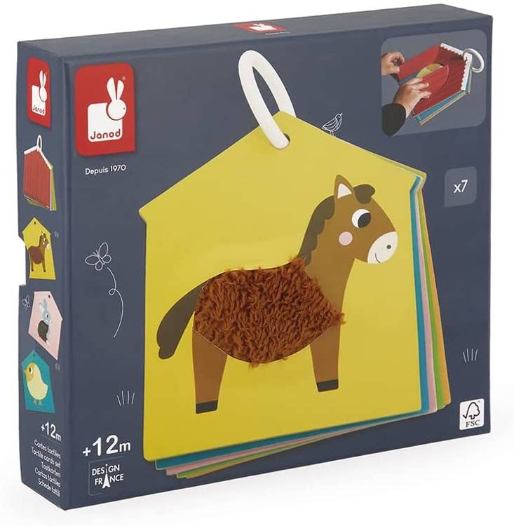 

Janod Edu Karty Sensoryczne Farma 7 Elem J02692