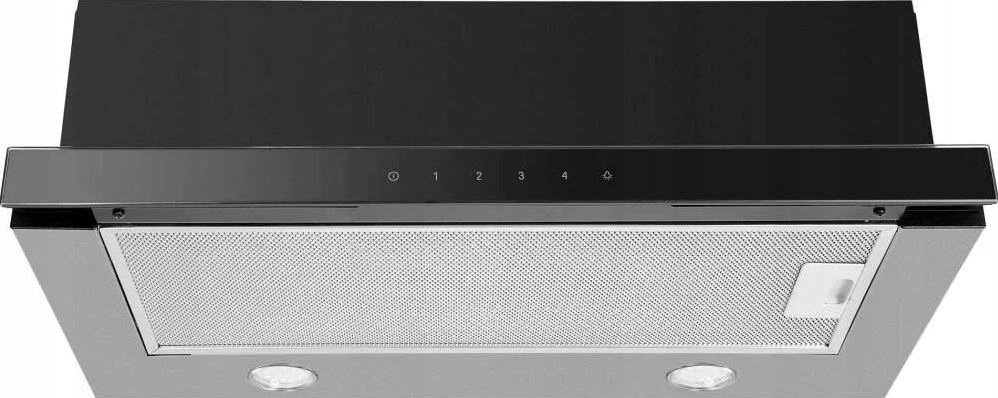 

Okap teleskopowy Gorenje 60cm front Czarne Szkło