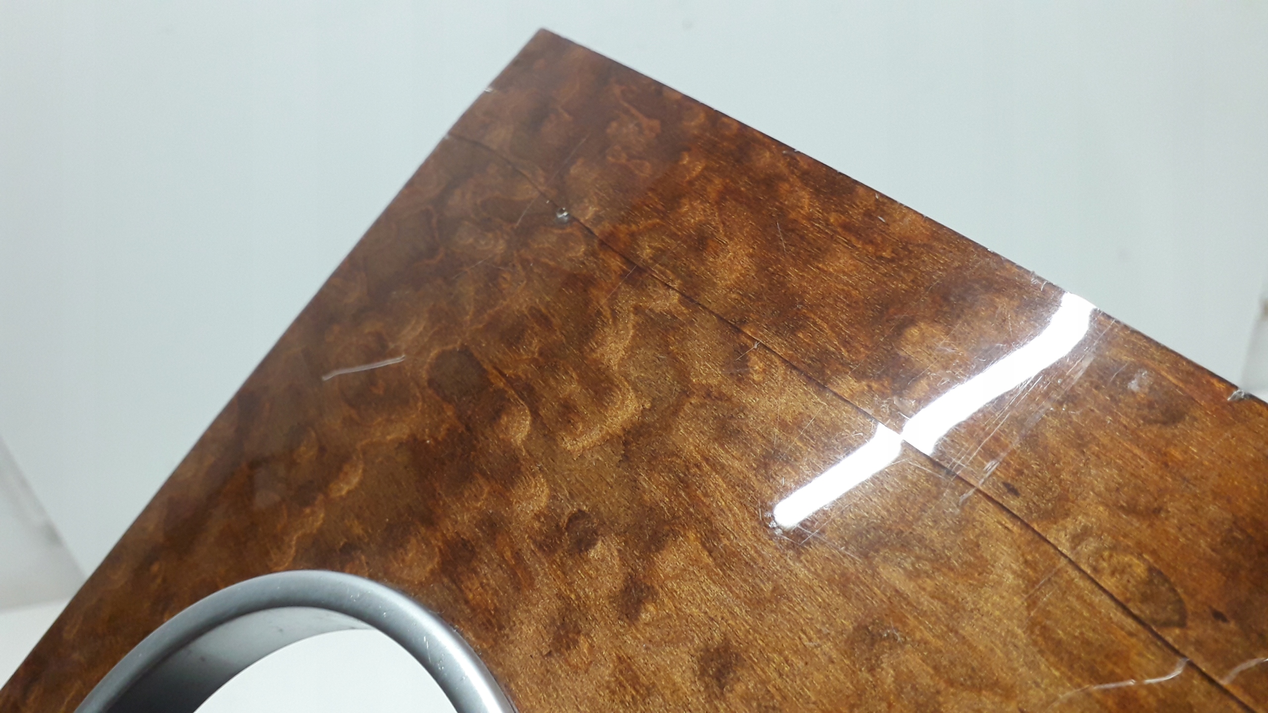 MERCEDES ML W164 рамка панель на тунель декор древесина