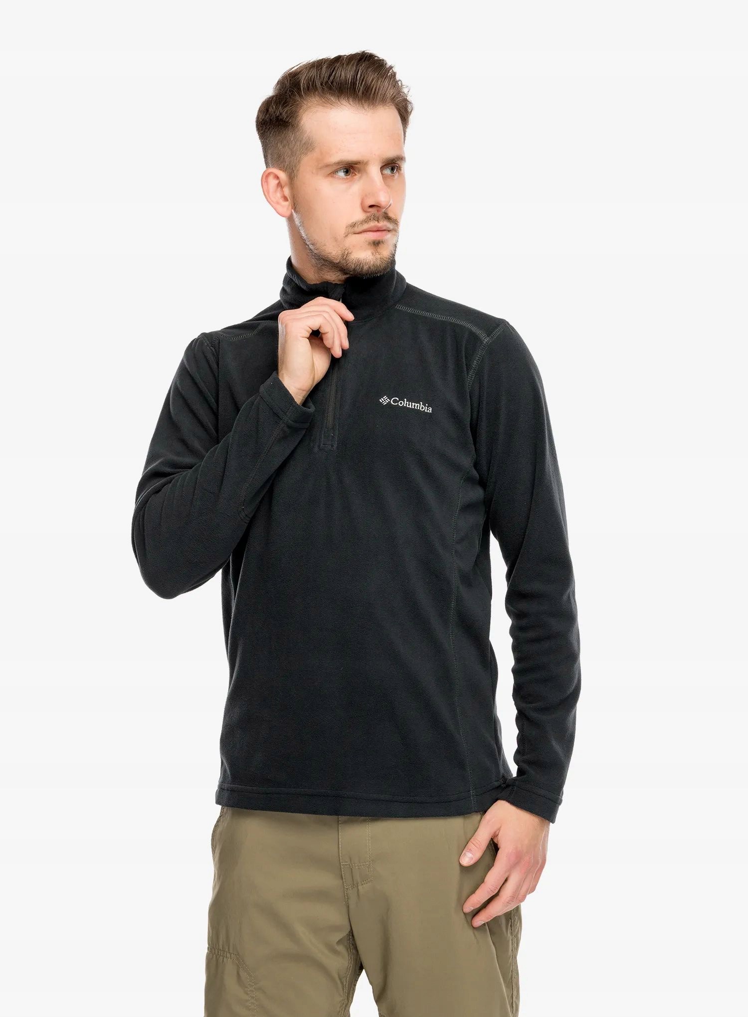 Bluza polarowa Columbia Klamath Range II 1/2 Zip black M