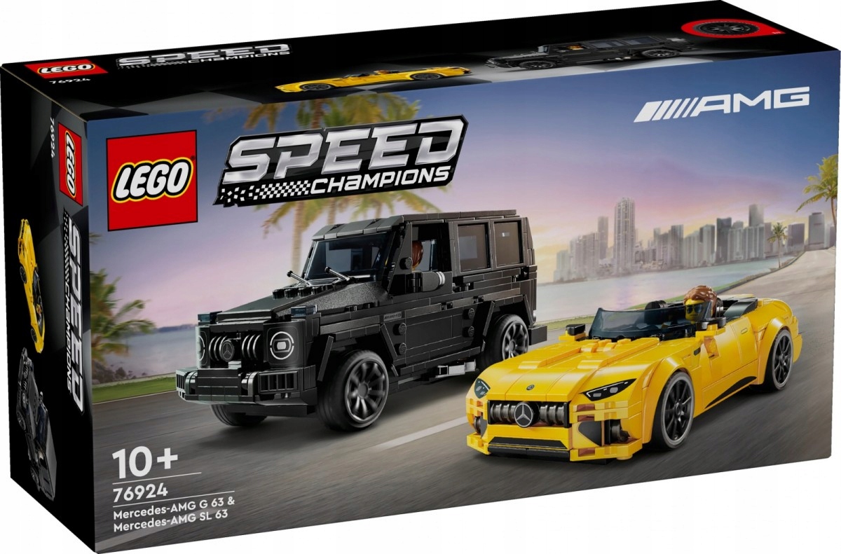 Lego Stavebnice Speed Champions 76924 Mercedes-AMG G 63 a Mercedes-AMG Sl 63