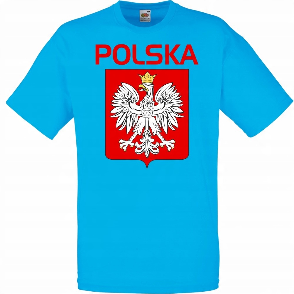 

Koszulka kibica Polska reprezentacja L lazurowa