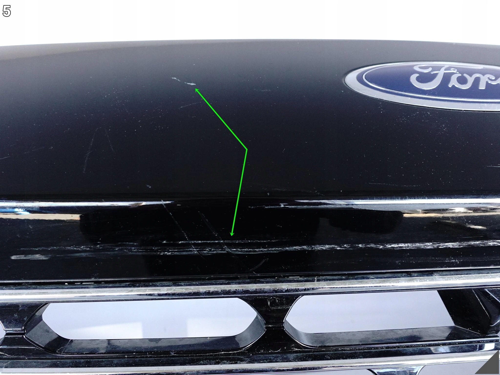 FORD KUGA III MK3 TITANIUM 19-24 bumper front + grill intake SPOILER (6xPDC)