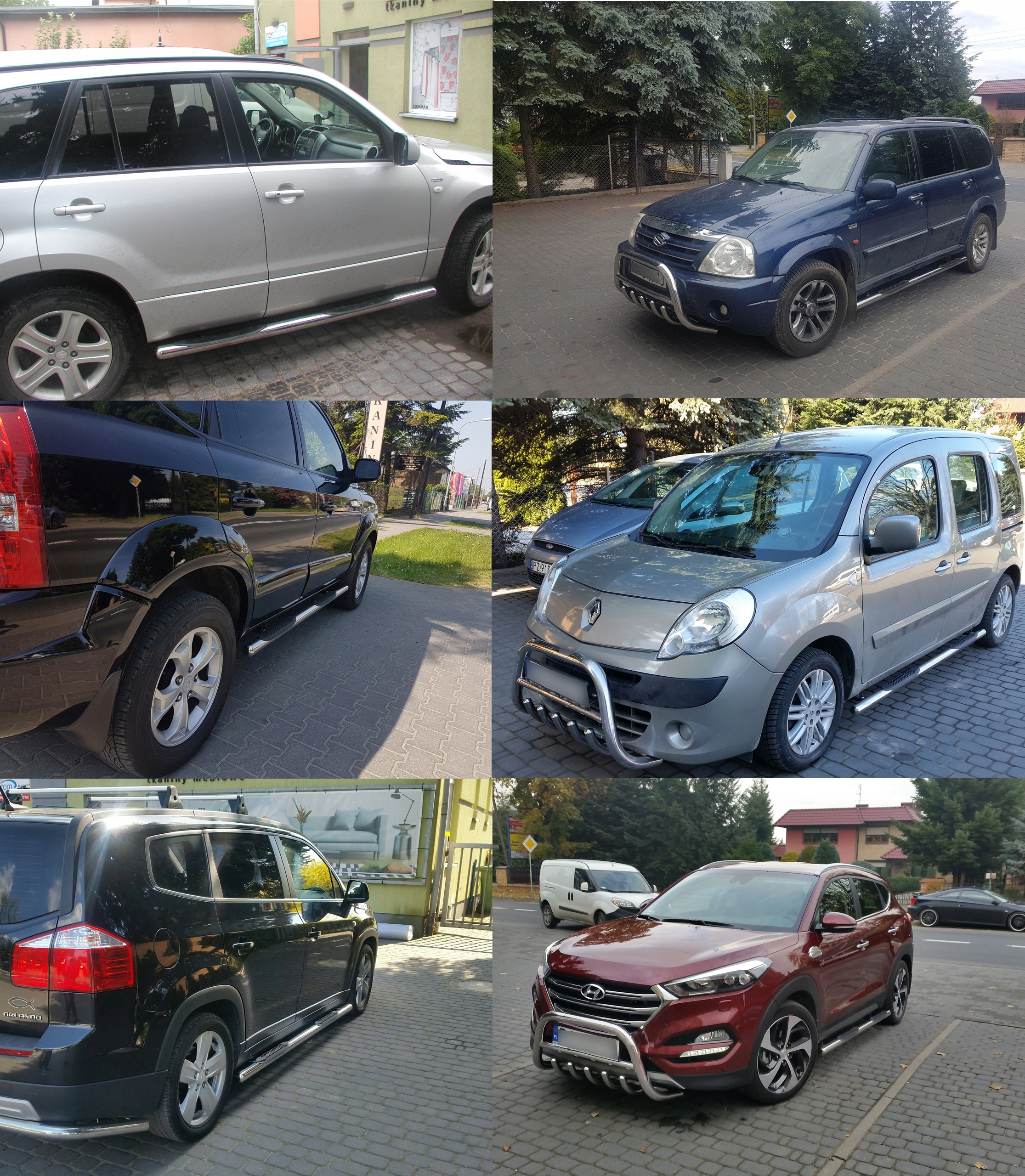 FORD CONNECT 2014 > L2 LONG ORUROWANIE BOCZNE STOPNIE PROGI MOCNE Producent SH