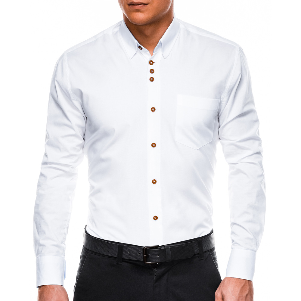 

Koszula męska elegancka wizytowa K302 biała XXL