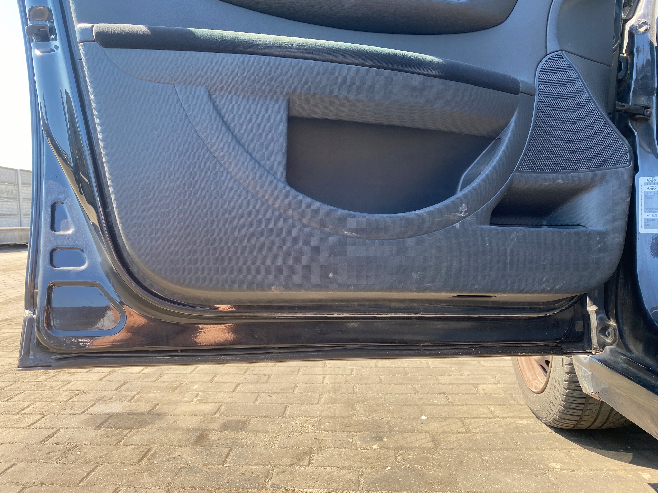 door left front front Citroen C4 04-11 kod lakieru EXL