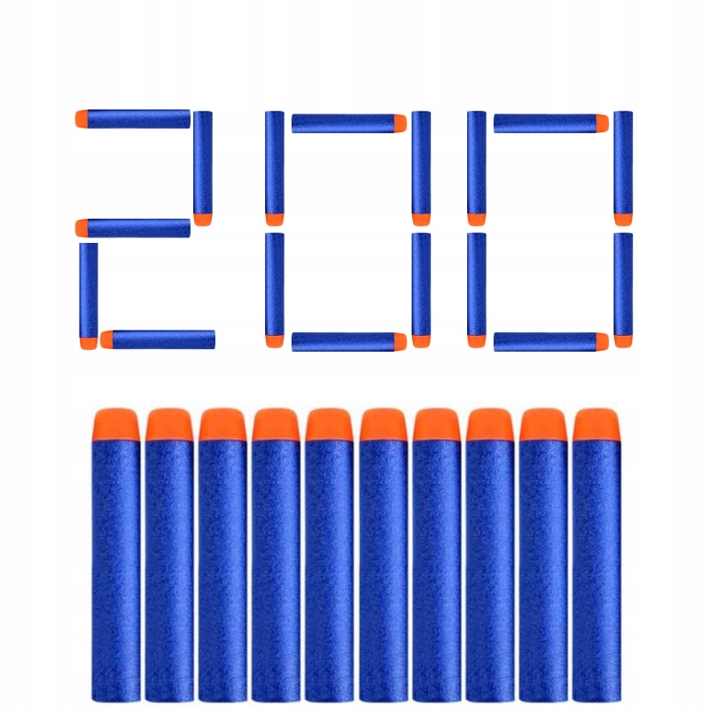 

200 szt Strzałki Do Nerf Elite N-strike Wyrzutni