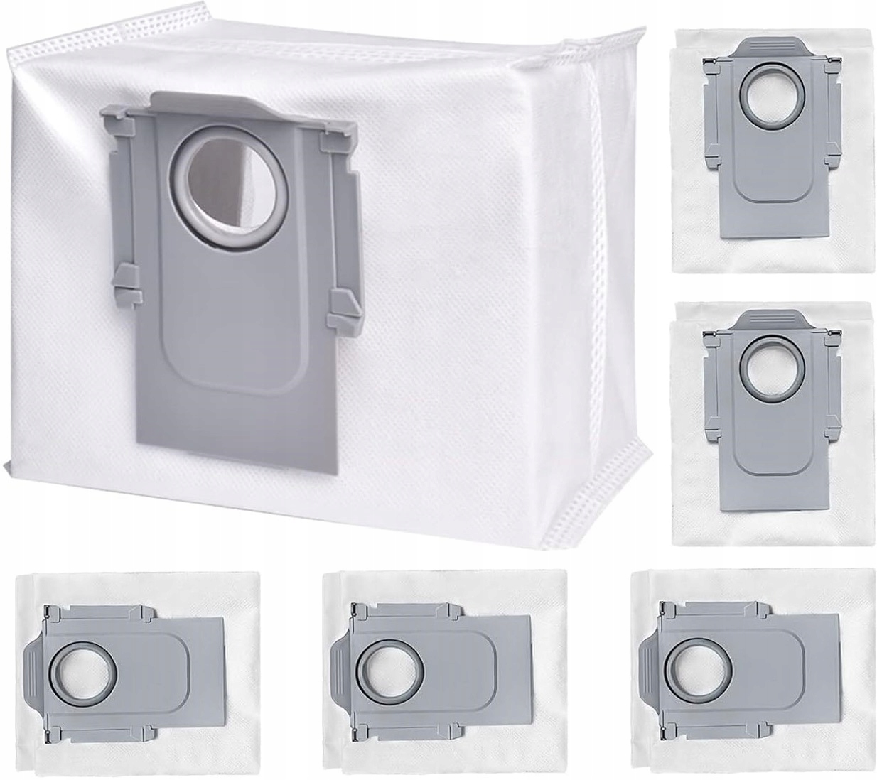 6x Worek do stacji Roborock S7 MaxV Ultra, S8+ / S8 Pro Ultra, Q5+, Q7 Max+