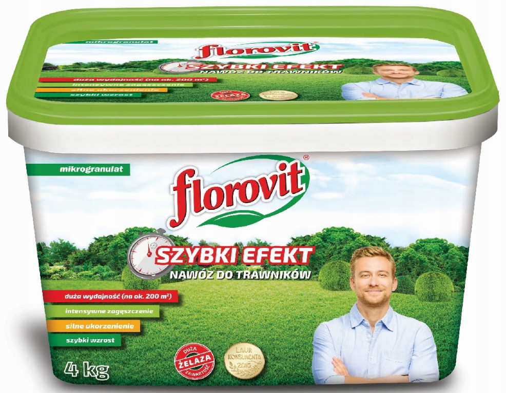 

Florovit Nawóz do trawników Szybki Efekt 4 kg