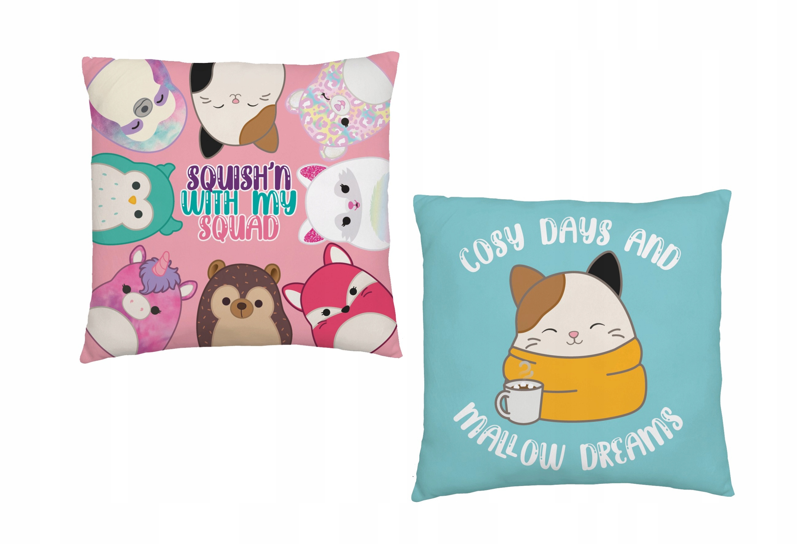 

Poduszka 40 X 40 CM Squishy Squad Squishmallows