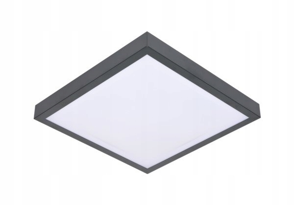 Plafon Vitali kwadrat 2*E27 antracyt RAL 7016