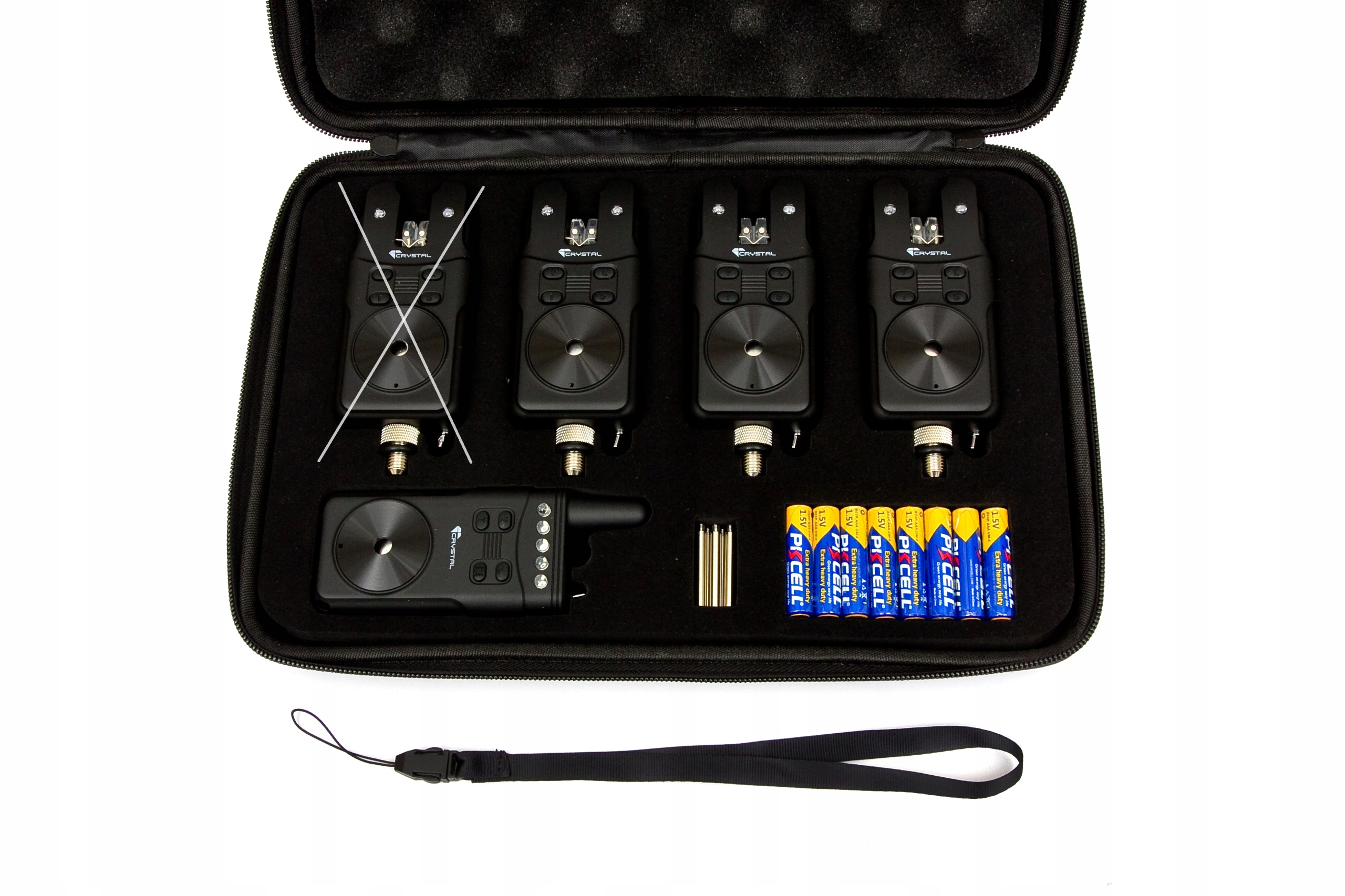 Sygnalizatory bran 3+1 Crystal Fr 698 Black Pro