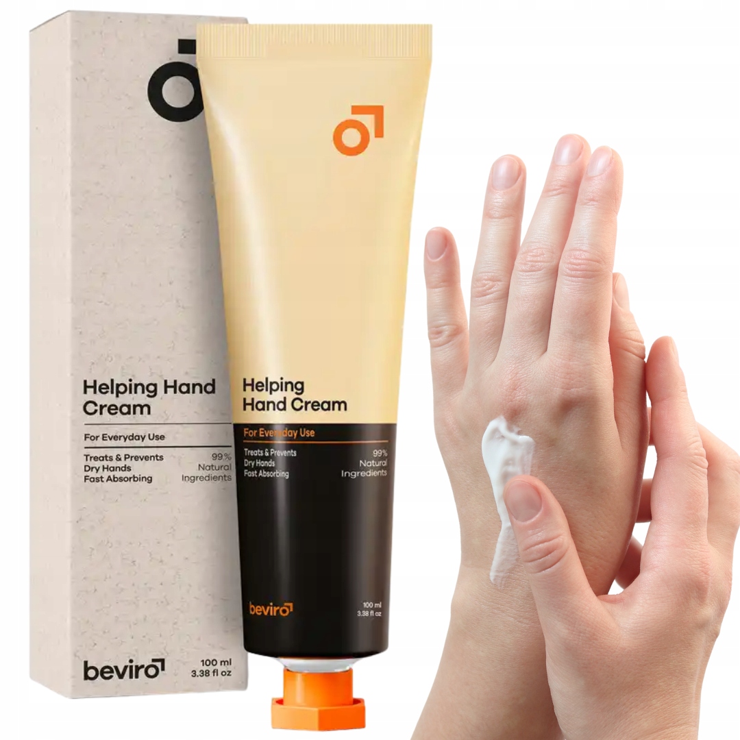 Hydratační krém na ruce Beviro Helping Hand Cream pro muže 100 ml