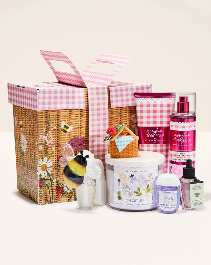 Bath & Body Works Duży Zestaw prezentowy Gingham Gorgeous 6 produktów