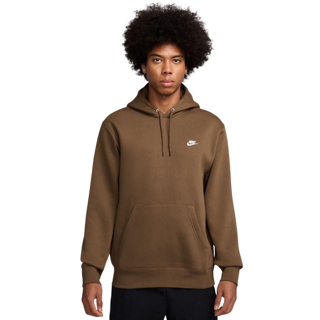 Pánská mikina Nike Club Bb hnědá FN3859 235