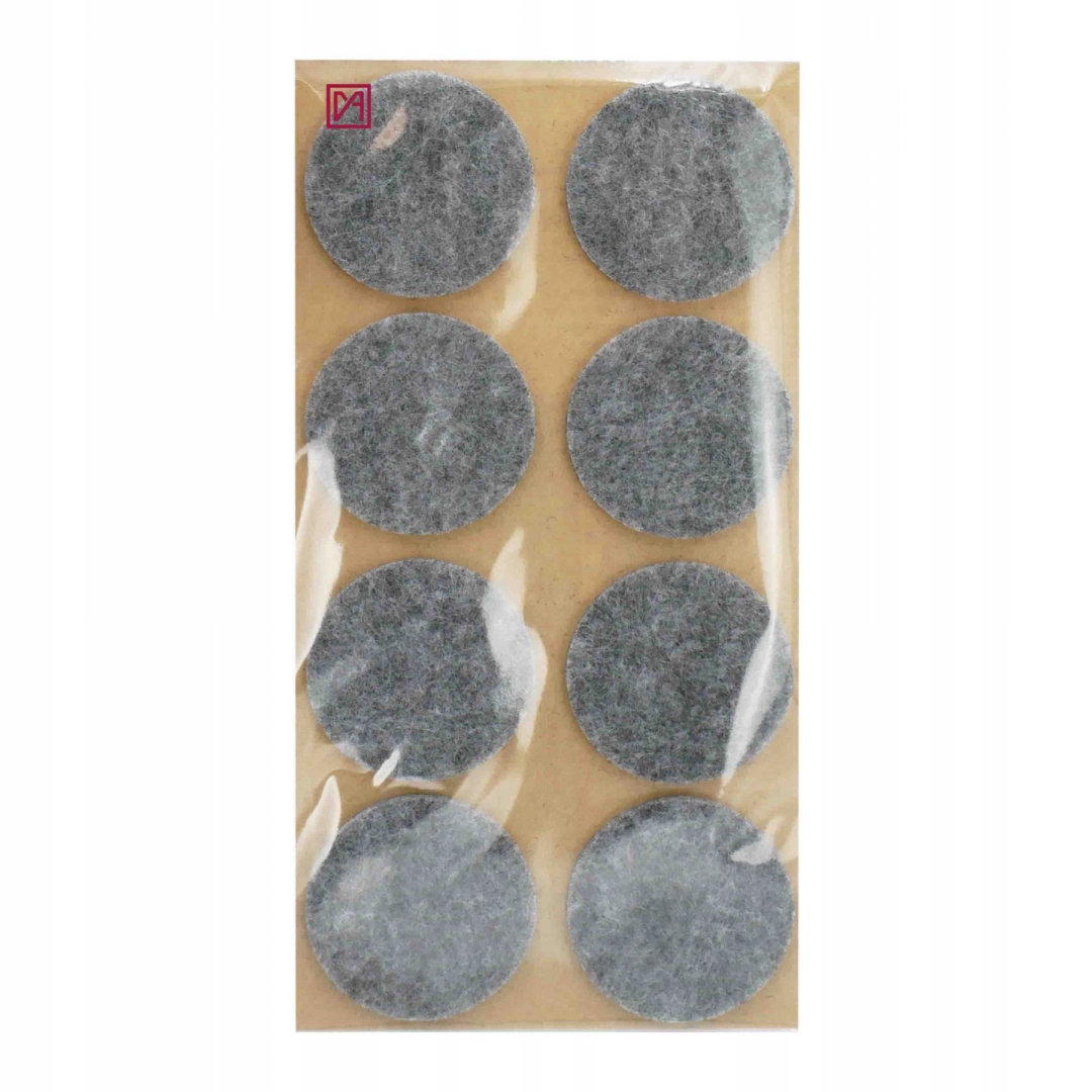 

Podkładka filcowa samoprzylepna szary fi 38mm 8szt