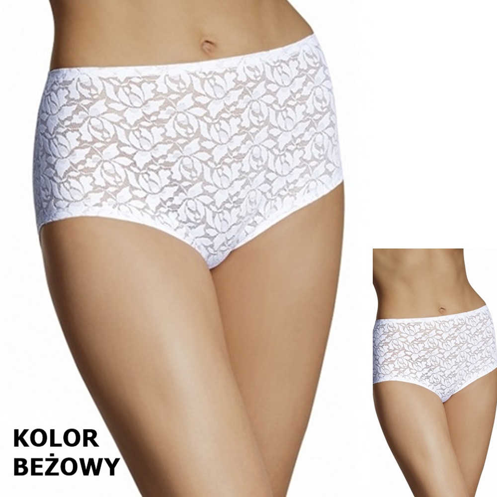 

Figi Celeste Emili beżowy wysoki stan Majtki L