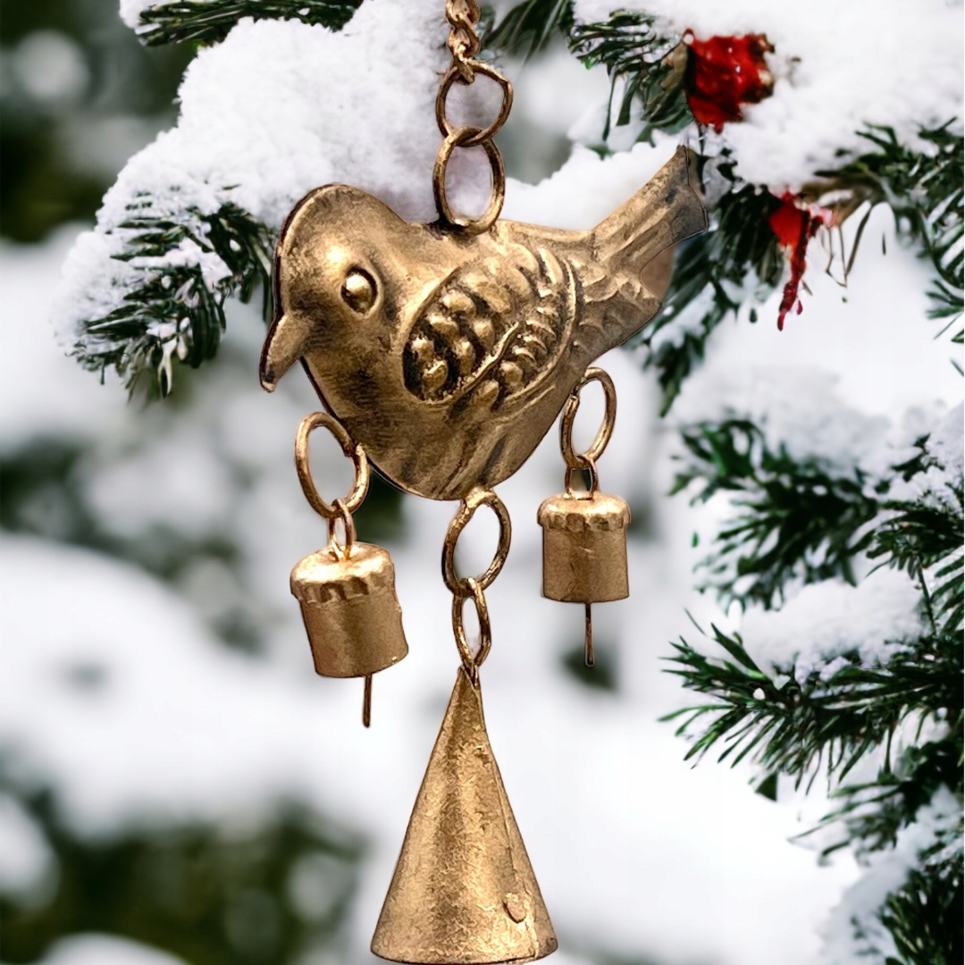 DZWONEK METALOWY PTASZEK OZDOBA WISZĄCA DEKORACJA Wnętrz Kod producenta DZWO PTASZEK