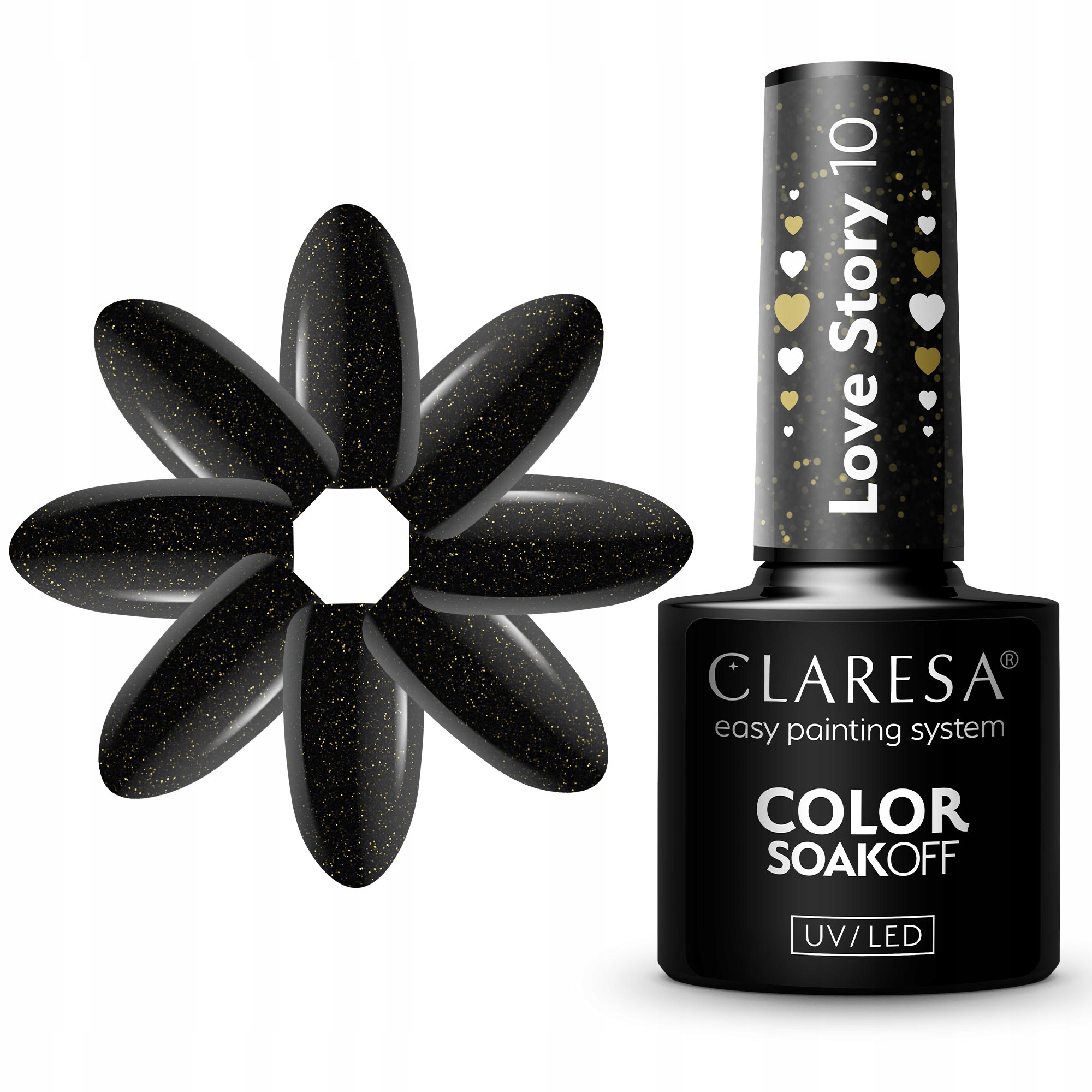 

Claresa Lakier Hybrydowy Love Story 10 5g