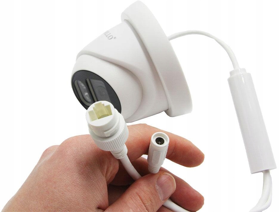 ZESTAW 4 KAMER ZEWNĘTRZNYCH DO MONITORINGU PoE ORLLO Eco Dome FHD 2MPx IR Model ECO-DOME