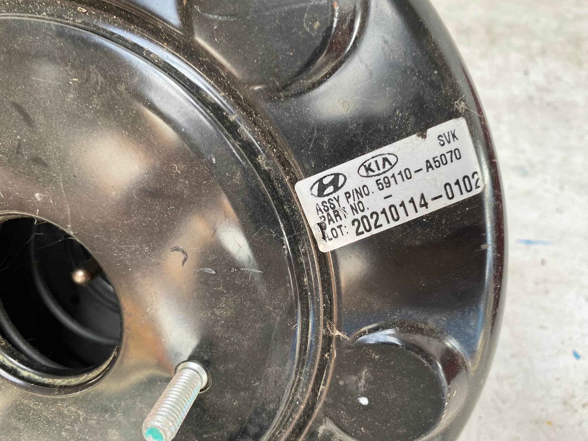 HYUNDAI KIA Servo POMPY Bremse 59110A5070