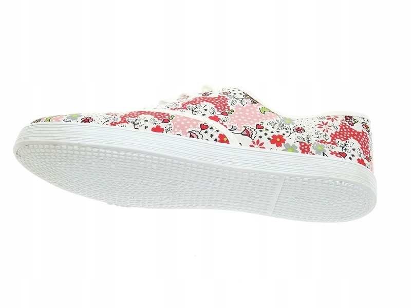 Wyprzedaż Tenisówki Kwiatami 9933 r.39 Marka inna