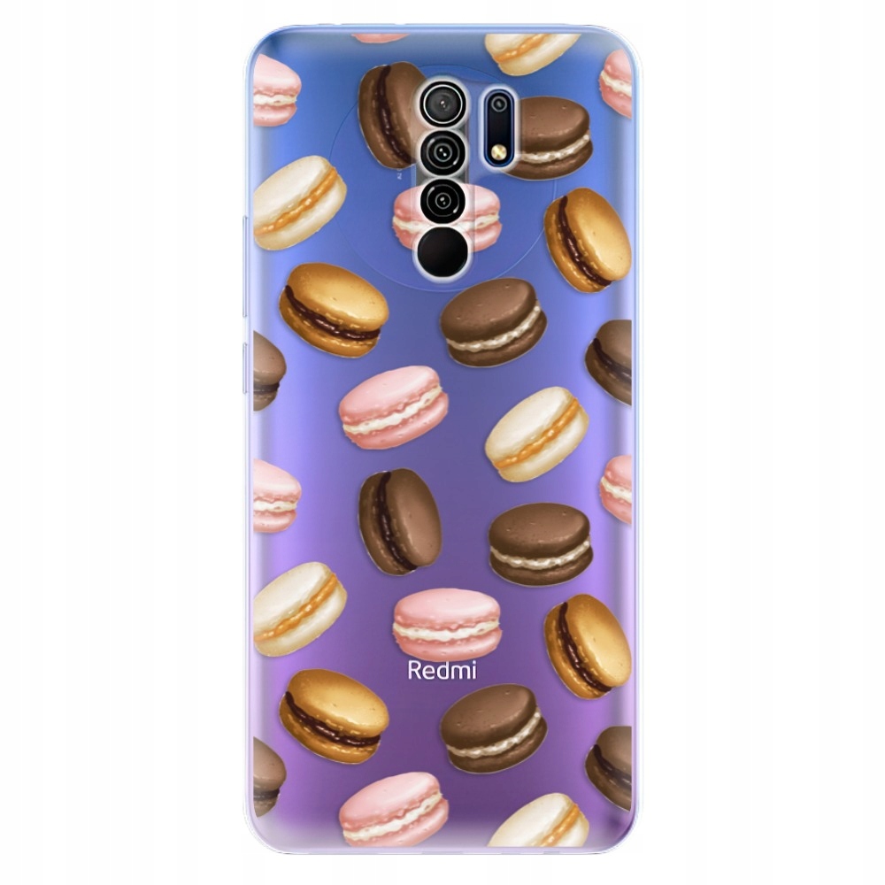 Silikonowe etui iSaprio Macaron Pattern do Xiaomi Redmi 9