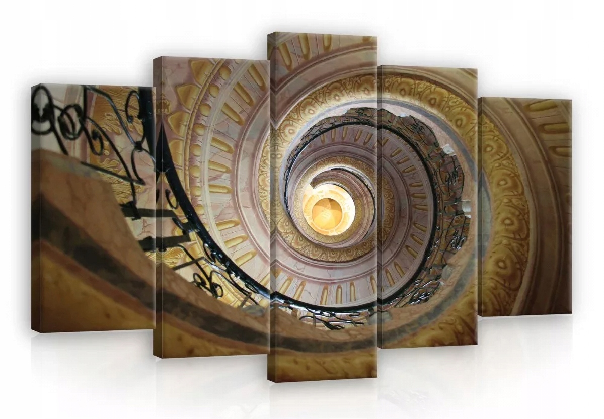 Obraz Na Plátně Canvas 100x60 Schody Spirála