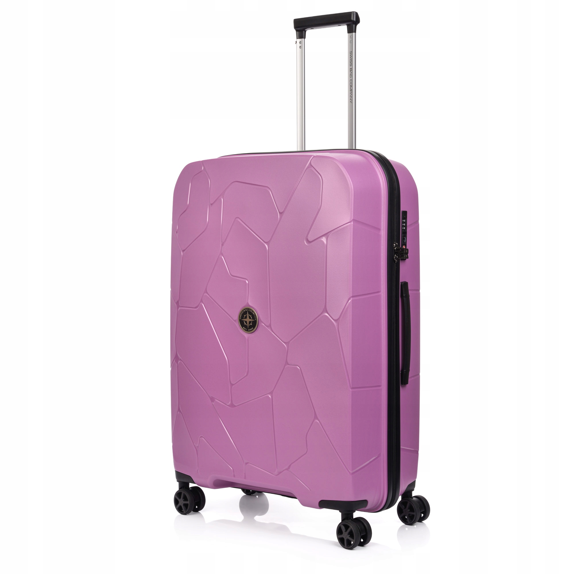 SwissBags Walizka twarda duża polipropylen Lava 92 l