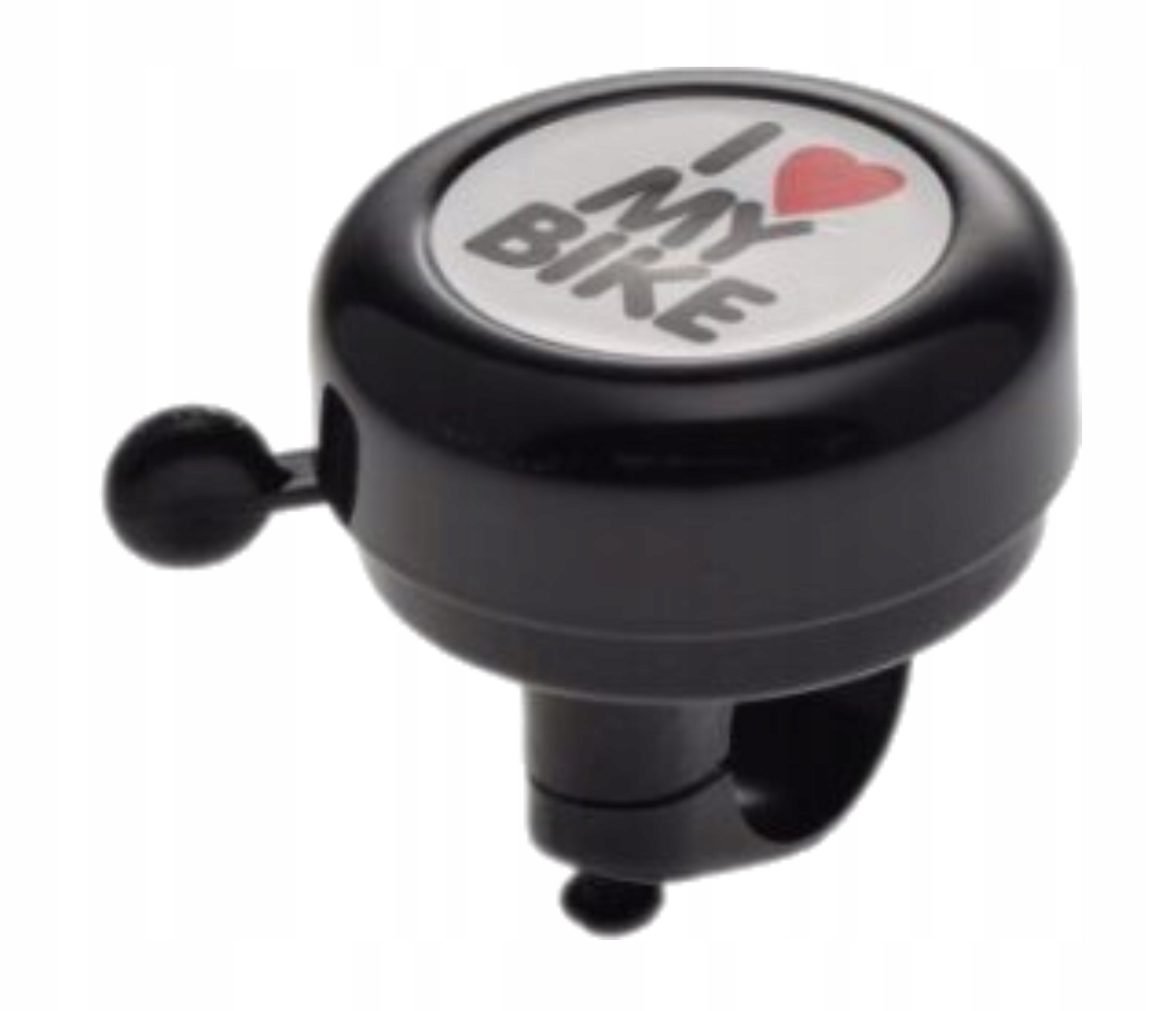 

Dzwonek Rowerowy Czarny ''I Love My Bike'' 55 mm