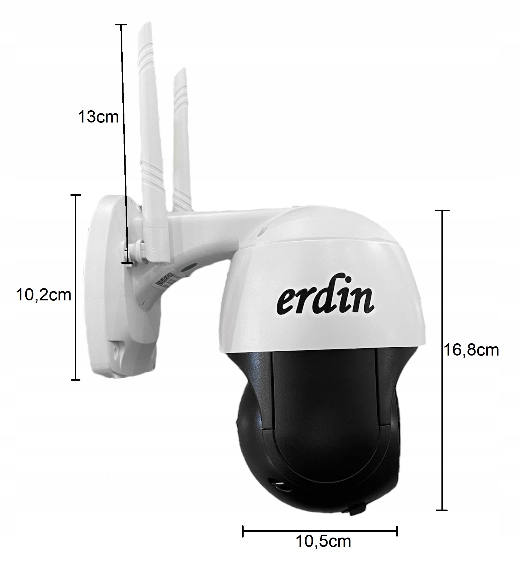 Kamera zewnętrzna obrotowa monitoring WIFI IP + naklejka Model M-M09