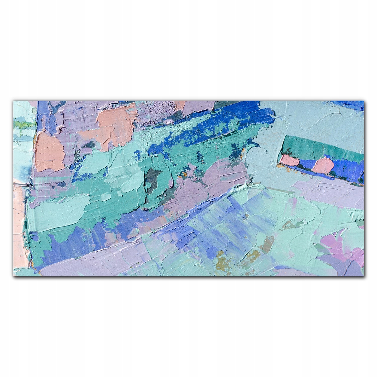 Fotoobraz na ráme Farebná stena 140x70