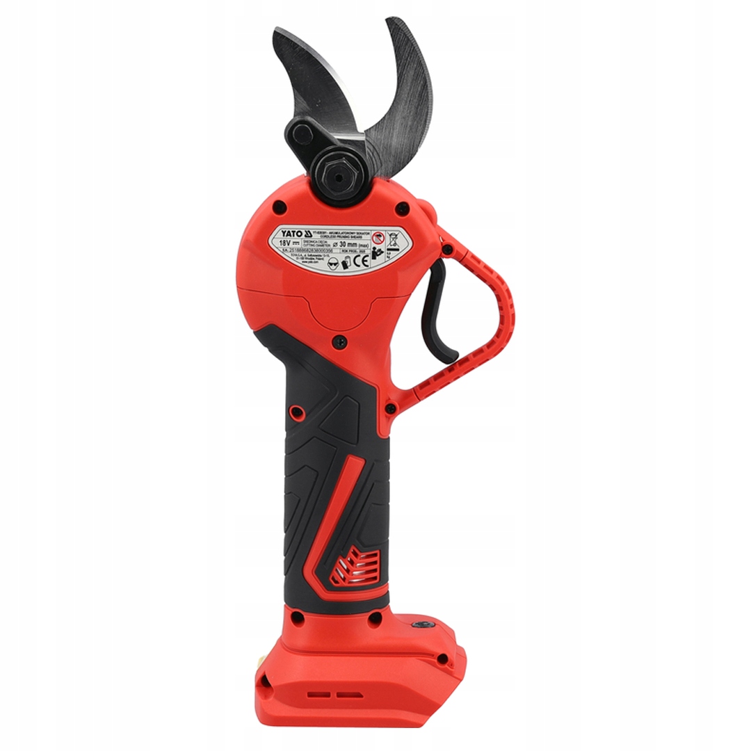 Zahradní nůžky Yato YT-828381 18V 30 mm Bl LCD soft grip lehký Body