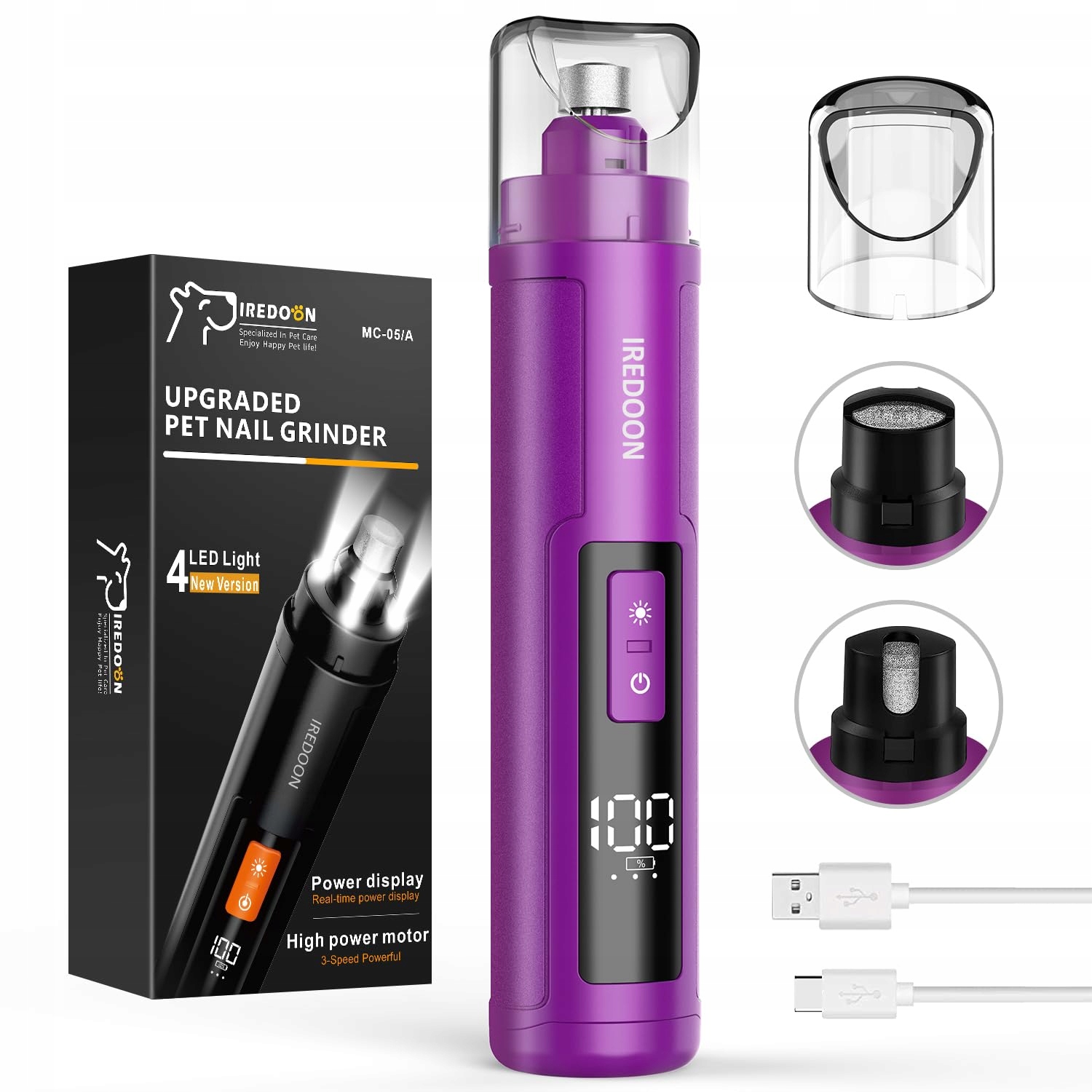 Levně Kleštičky na drápky pro psy Iredoon 1 ks