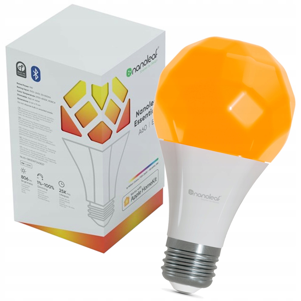 Nanolef Essential Smart Rubs RGB BT E27 лампы