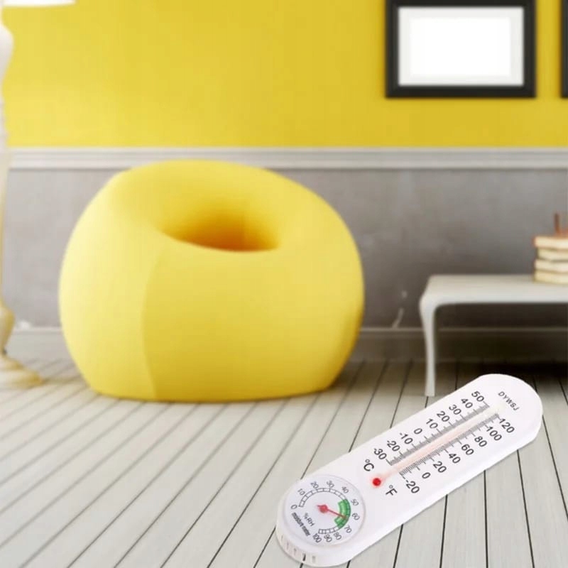 DUŻY CZYTELNY TERMOMETR HIGROMETR WEWNETRZNY ZEWNETRZNY DOMOWY POKOJOWY Model 569593