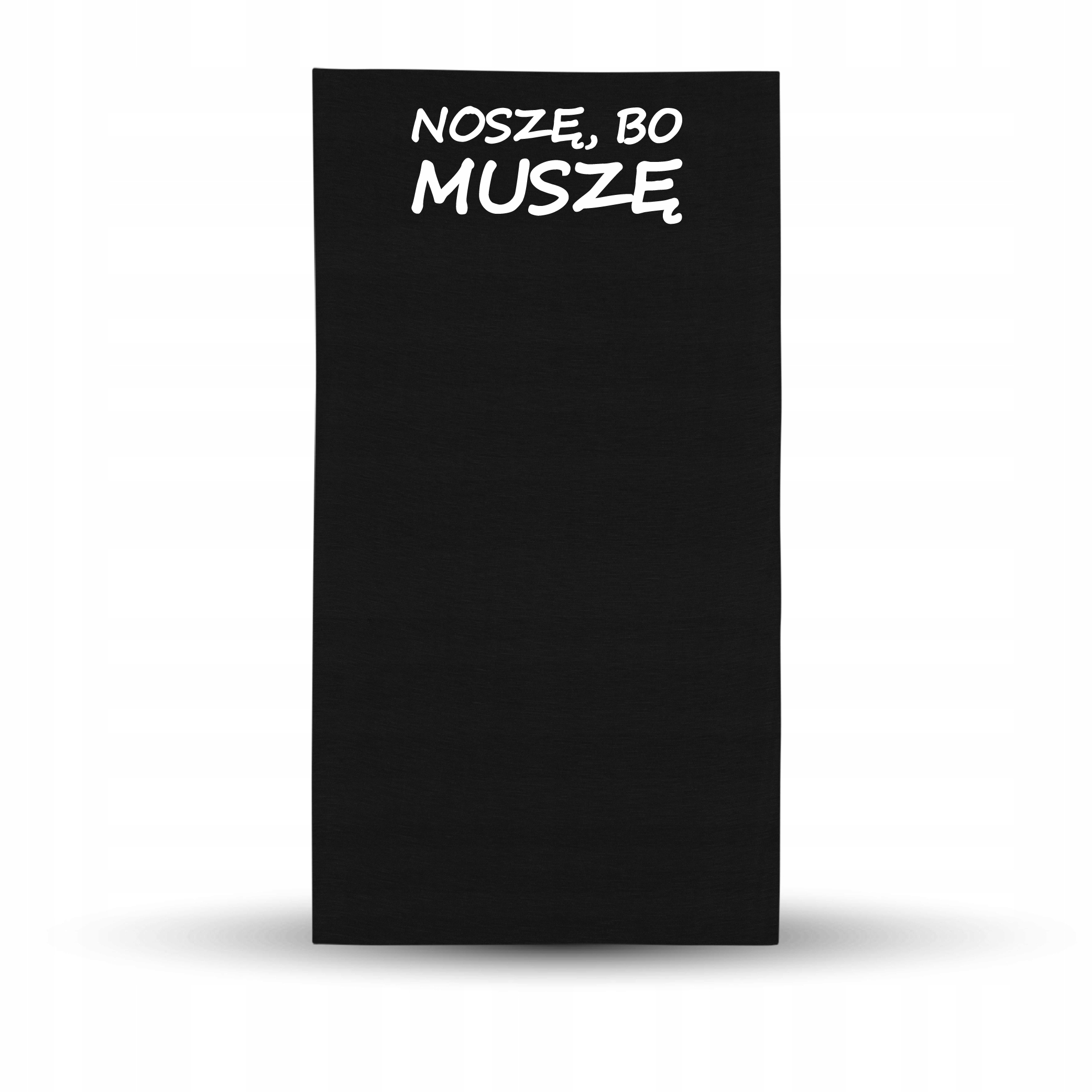 

Komin Chusta Bandama Z Napisem Noszę Bo Muszę Hit