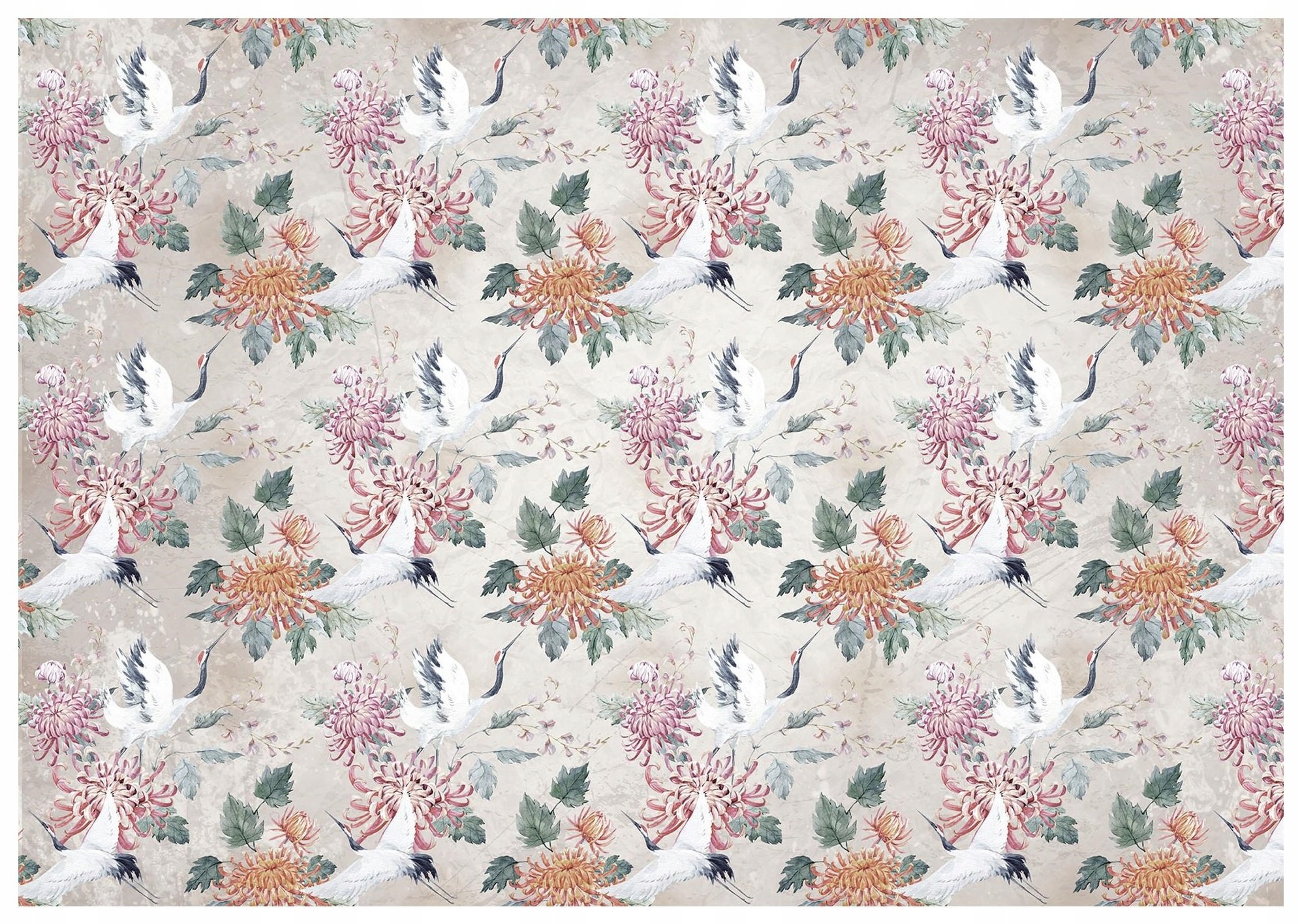 Fototapeta V Jeřábu Květiny Fototapety 368 x 254