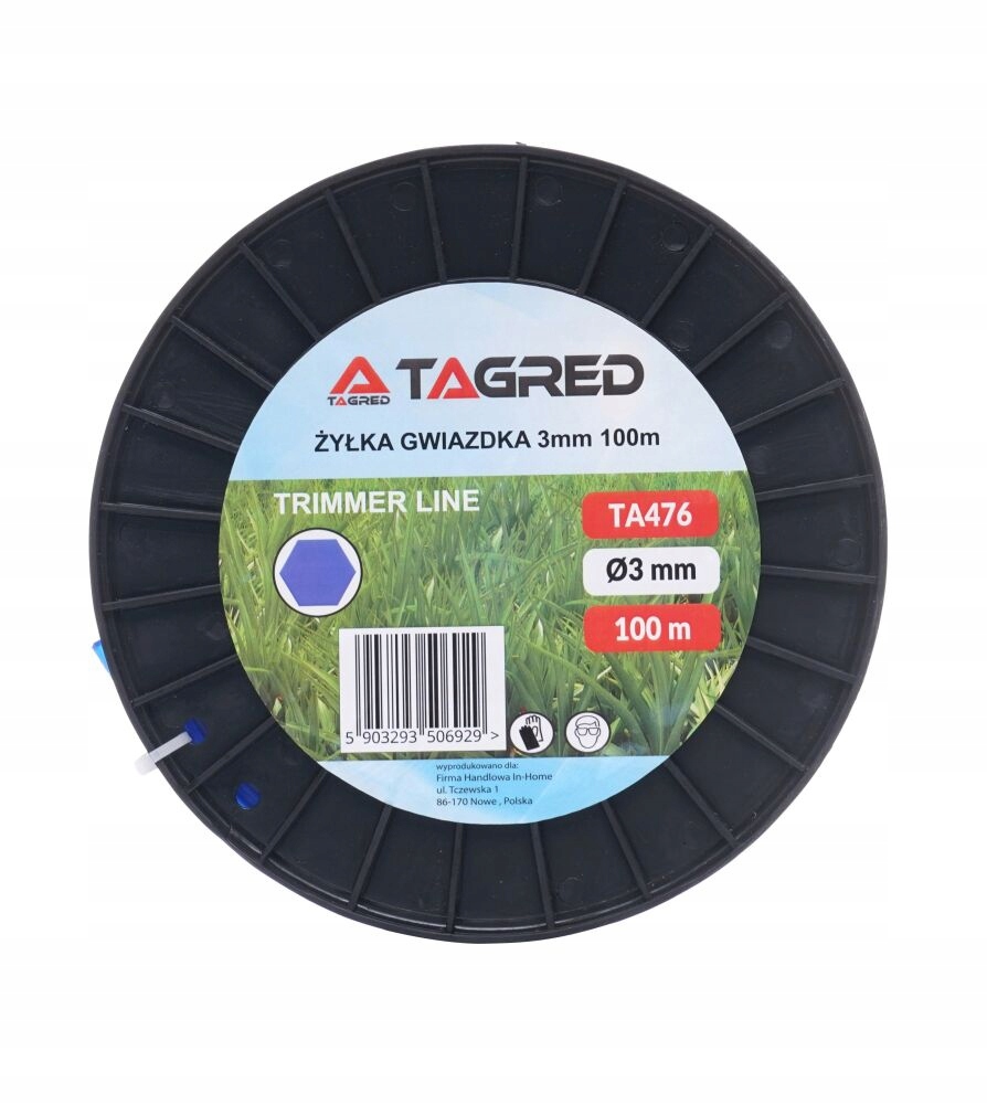 ŻYŁKA DO KOSY SPALINOWEJ GWIAZDKA 3,0mm 100m MOCNA Typ żyłka