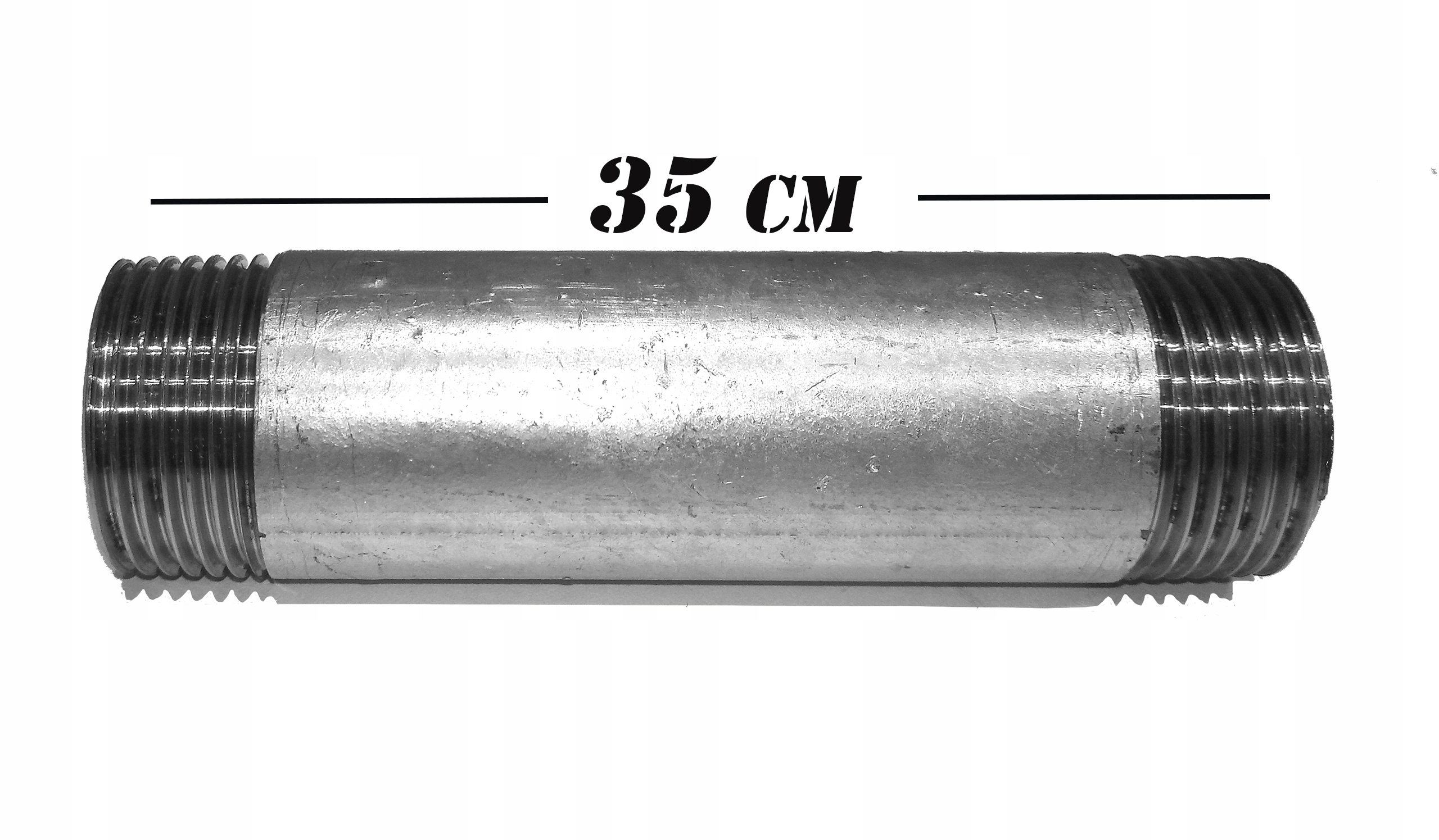 

Rura stalowa ocynkowana gwintowana 5/4" 35cm
