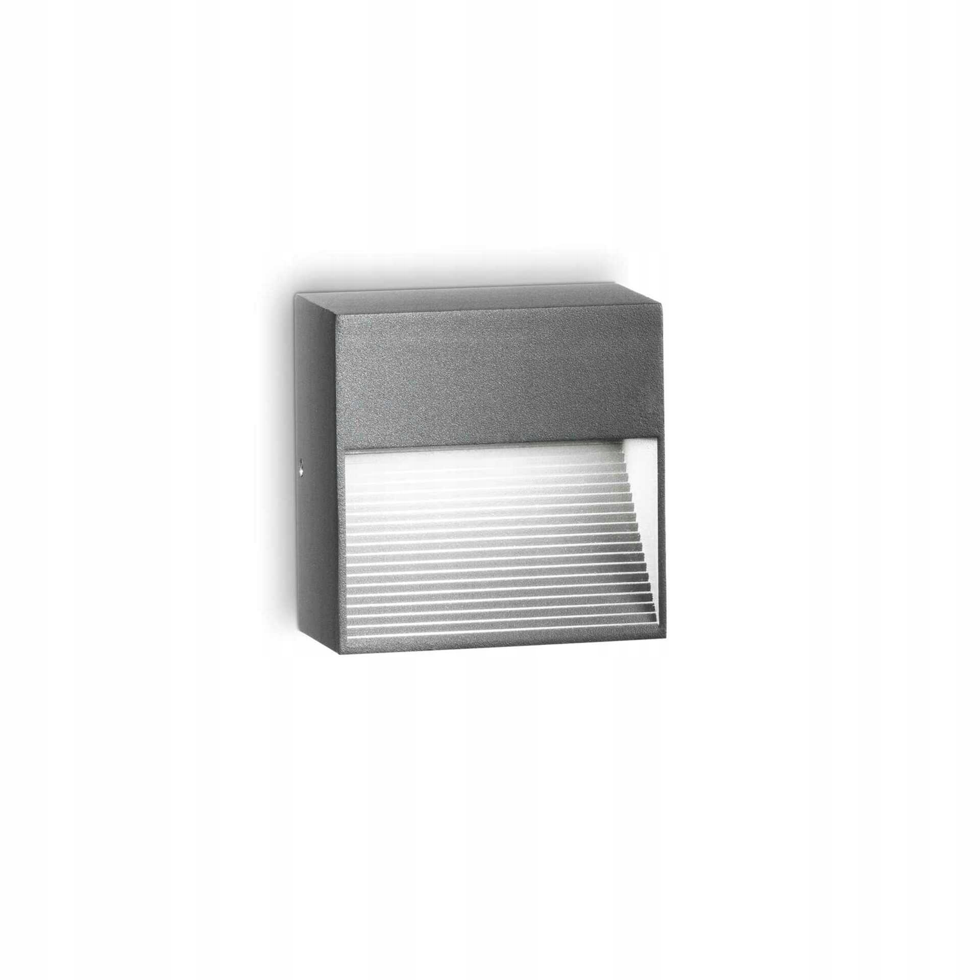 Nástěnné svítidlo Ideal Lux G9 antracit IP44 1x28W