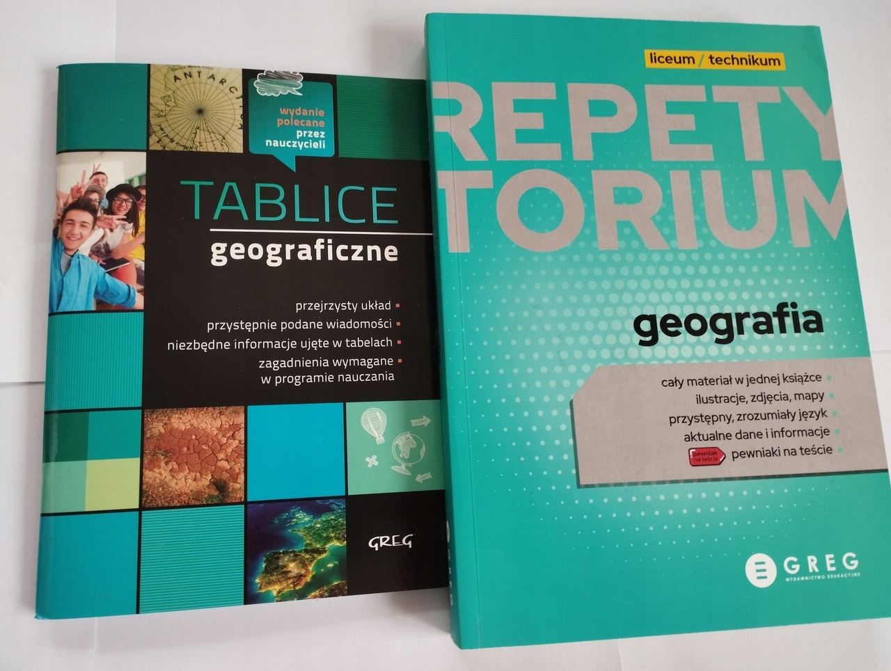 Geografia Tablice Repetytorium Liceum 2023 Greg